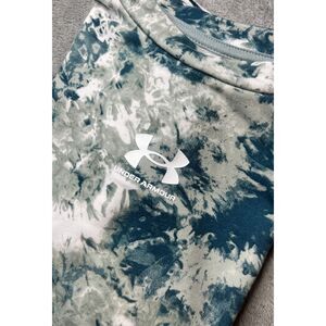 Women's Under Armour‎ Sweatshirt Rival Terry Printed Athletic Top Size Medium